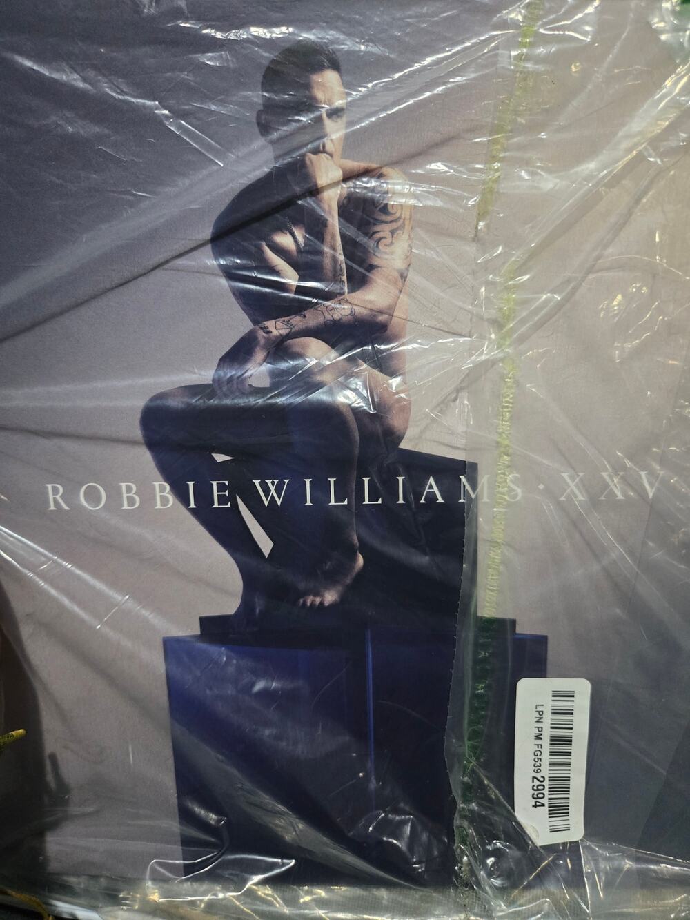 Robbie Williams XXV, Colv Red UK Double vinyl, Import